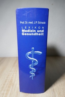   PROF.DR.MED J.P. SCHADE LEXIKON MEDIZIN UND GESUNDHEIT GEBUNDEN 1280 SEITEN