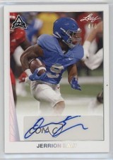 2021 Leaf Memories 1990 Base Silver Spectrum 4/5 Jerrion Ealy #BA-JE1 Auto s4k