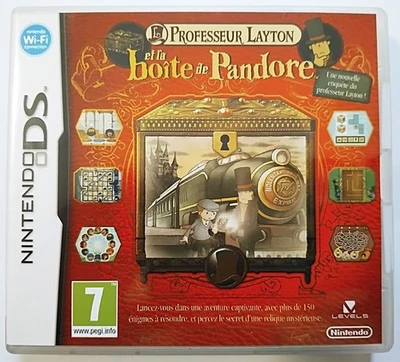 Jeu Nintendo DS Professeur Layton et la boite de Pandore - Photo 1/4