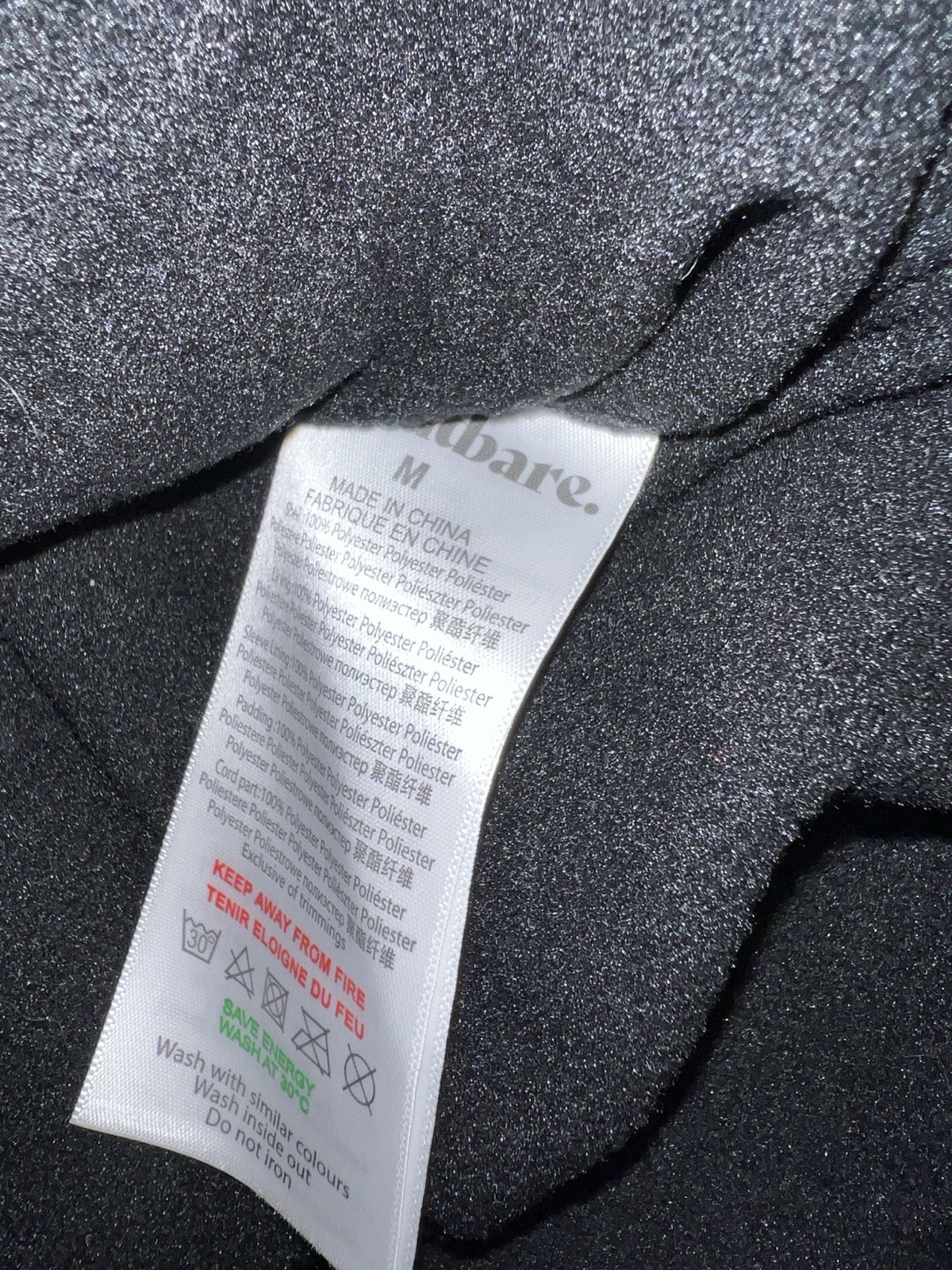 Threadbare Men’s Collared Quilted Jacket Navy Blu… - image 4