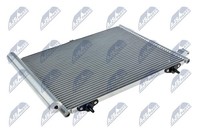 Nty Kondensator Klimaanlage CCS-CT-009 Aluminium FüR Opel Crossland P17 P2QO Van