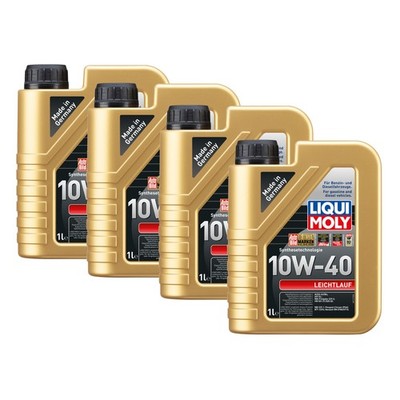 LIQUI MOLY 10W-40 4L LEICHTLAUF  Motoröl passend für SUBARU SUZUKI TOYOTA