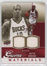 2009-10 Upper Deck Game Materials Gold /150 Keith Bogans #GJ-KB 1k0w