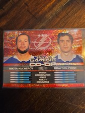 2024-25 Upper Deck Nikita Kucherov/Brayden Point Gaming Co-Op Speckle #CGO-7