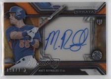 2016 Topps Strata Auto Orange 106/125 Matt Reynolds #SA-MR Auto 0n8h