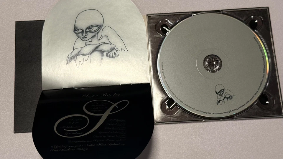 Sigur Rós - Ágætis byrjun CD 1999 Limited Edition Post-Rock FatCat Foto 2 de 3