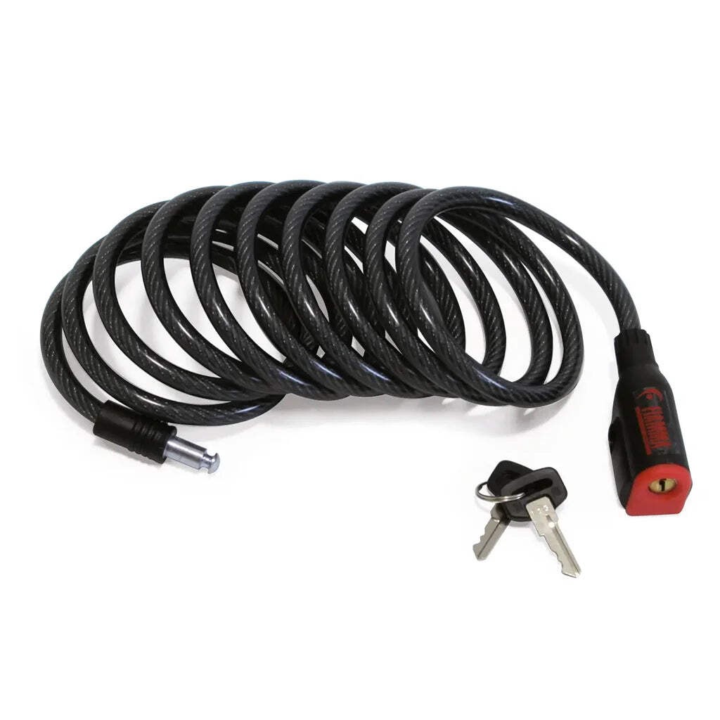 Fiamma Motorhome Cable Lock 250cm Steel Anti-Theft Cable with 2 Keys - 98656-338 - Image 4