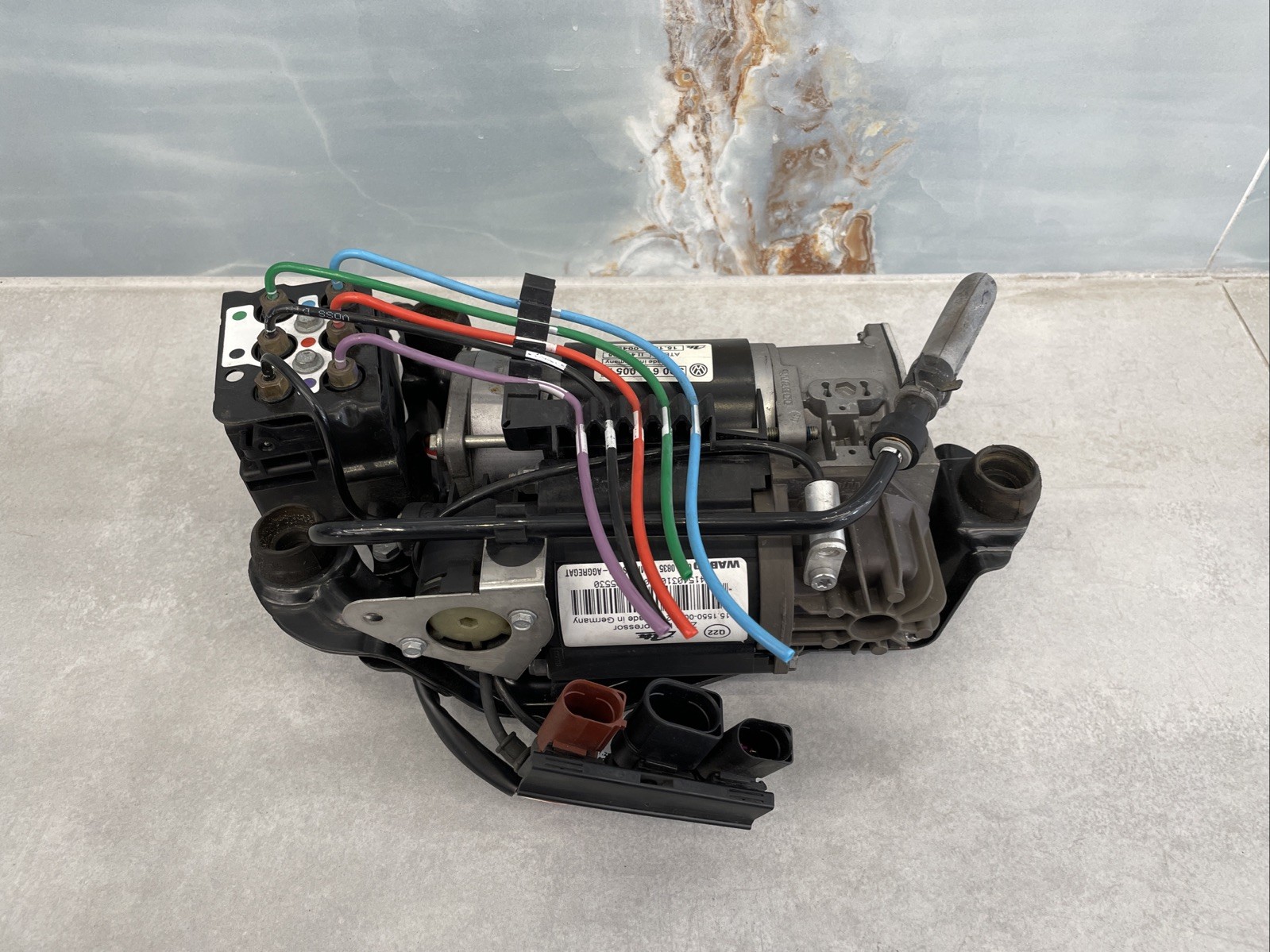 2009 Bentley Continental Flying Spur Air Ride Suspension Compressor 3D0616005M