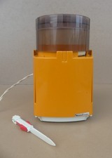 MOULINETTE MOULINEX orange vintage robot hachoir à viande cuisine FONCTIONNE