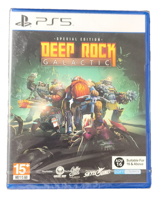 Deep Rock Galactic Special Edition PS5 Spiel Asia Import Neu OVP