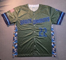 Sugar Land Space Cowboys Minor League Baseball Jersey XL MiLB #22