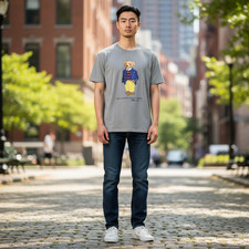 Polo Ralph Lauren Polo Bear Graphic T Shirt Men s Gray Classic Logo Tee L XL XXL