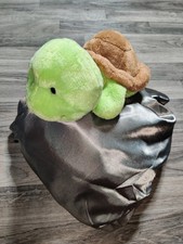 Russ Tuddles Green Turtle Plush Soft Cuddly Doll