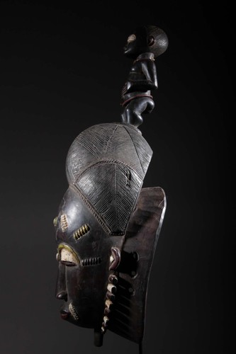 masque africain masque Baoulé 2313 - Photo 10 sur 17