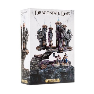 GW Age of Sigmar Terrain Dragonfate Dais VG/NM