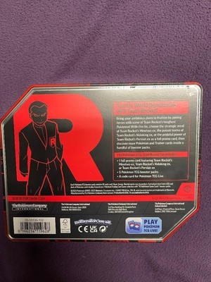 pokémon trading card game: team rocket tin - nidoking BRAND NEW-Pokemon TCG: Team Rocket Nidoking Tin-FACTORY SEALED