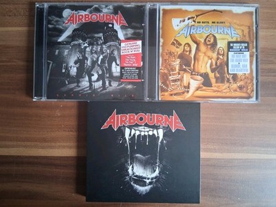 Airbourne, 3 CDs, Runnin' wild, No guts, no glory, Black dog barking