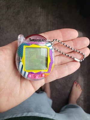 Tamagotchi Connection Virtual Pet Clear Retro Shell Design Edition Bandai 2023