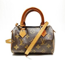 NO TARIFF Louis Vuitton LV Hand Bag M41534 Mini Speedy Brown Monogram 3296110
