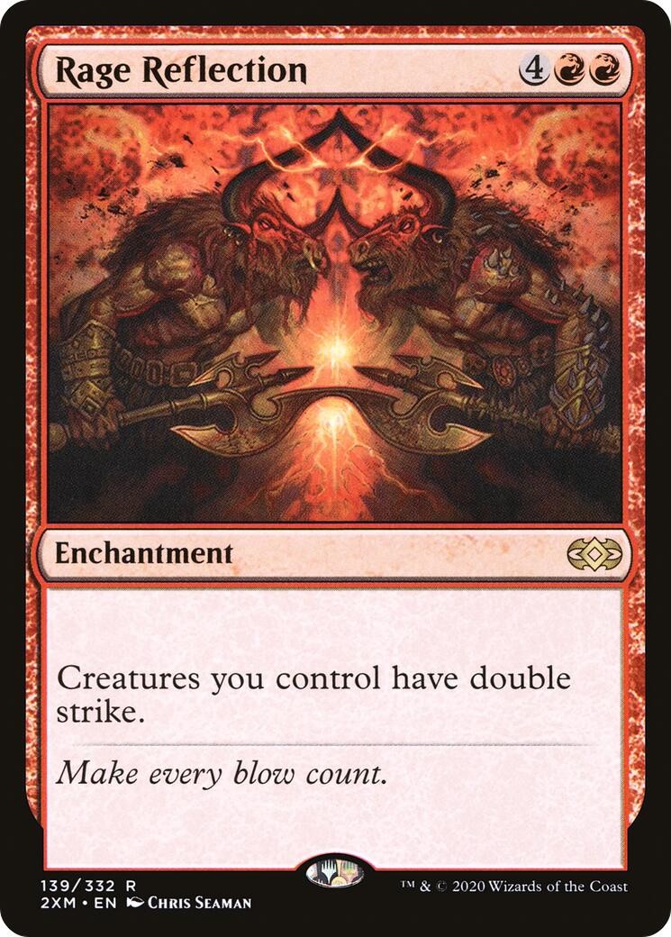 Rage Reflection - Normal NM MTG Double Masters