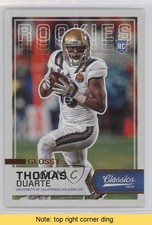 2016 Panini Classics Rookies Glossy Thomas Duarte #291 READ 0a1