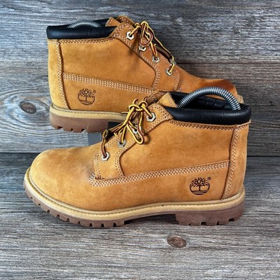 Timberland Nellie Chukka Damen-Stiefeletten Weizen-Nubuk UK-Größe 6