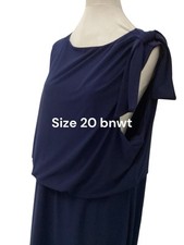 GINA Bacconi Stretch Shift Dress Size 20 Bnwt Away