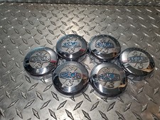 6 Vintage Oem Cragar Ss Ss Chrome Center Caps 09090 Nice