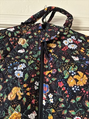 Vera Bradley Tavern On The Green Garment Bag Unicorn Squirrel Bunny Deer Vtg USA