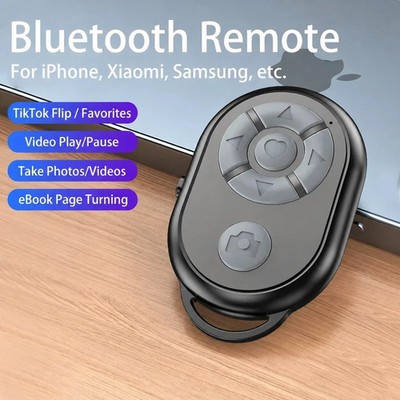 Bluetooth Remote for iPhone Xiaomi IOS Android Phone Universal Remote Control