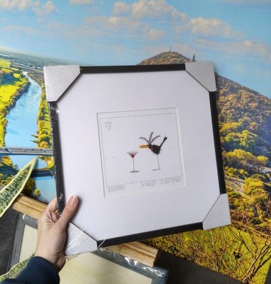 Bild gerahmt Sternzeichen ''Jungfrau/Virgo'' Michael Ferner, Glass, Geschenkidee