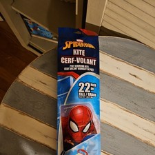 Kite Spider-Man Marvel 22-Inch Tall includes Handle Line  Ring by Ezbreezy