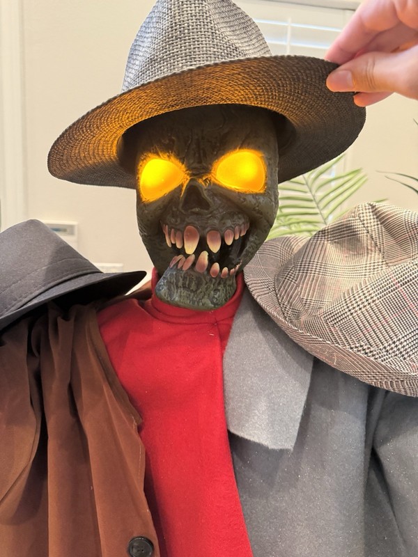 Spirit Halloween Remake Haunted Hill Farm Coat Rack Monster Animatronic