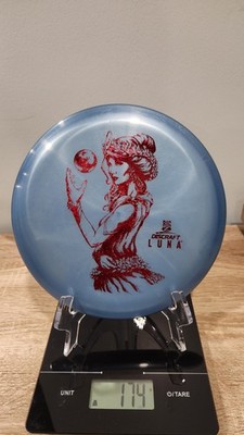 Discraft Big Z Luna Disc Golf Disc Blue Red 174g Collectible