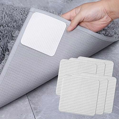 FuKuEn Anti Slip Mat Grippers for Rugs on Wooden Floors  Assorted sizes 