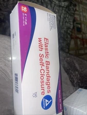 Dynarex Elastic Bandages with Self Closure, 2" x 5 yds