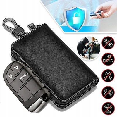 Auto Schlüssel Keyless Go Schutz RFID Funk Blocker Tasche Signal Shielding Box