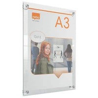 Nobo Acryl-Plakatrahmen Premium Plus, Din A3, Glasklar 1 Bis 20 Stk Spare 20%