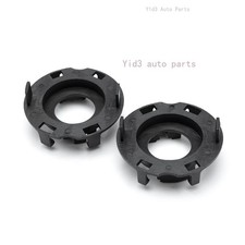 For Hyundai Kia 2x H7 LED Headlight Bulb Mount Bracket Adapters