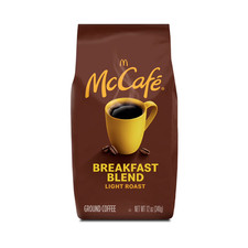 McCafe Breakfast Blend, Light Roast, Ground Coffee, 12 oz