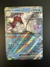 Cetitan ex 65/182 Pokemon TCG SV10: Destined Rivals NM