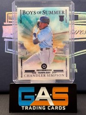 2025 Panini Boys of Summer - Chandler Simpson #44 Purple Rookie /49 SP RC