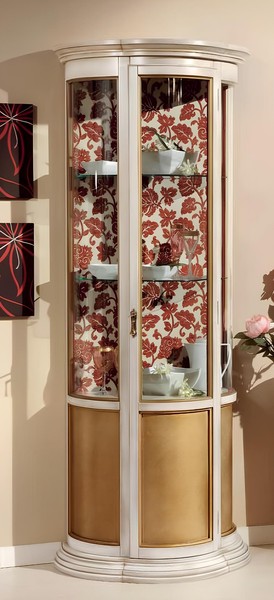 Luxus Holz Vitrine Anrichte Design SchräNke Italienische MöBel Schrank-image