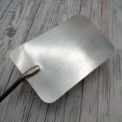 Vintage Ganzmetall massiv abgewinkelt Spatel Schlaufe hängen Griff Landhaus rustikal Kochen - Bild 20 von 22