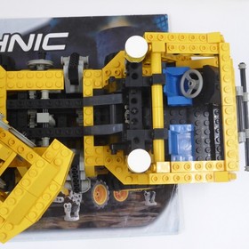 LEGO 8438 (8460 8431) Technic Pneumatic Crane Truck Complete VGC w Instr Bad Box