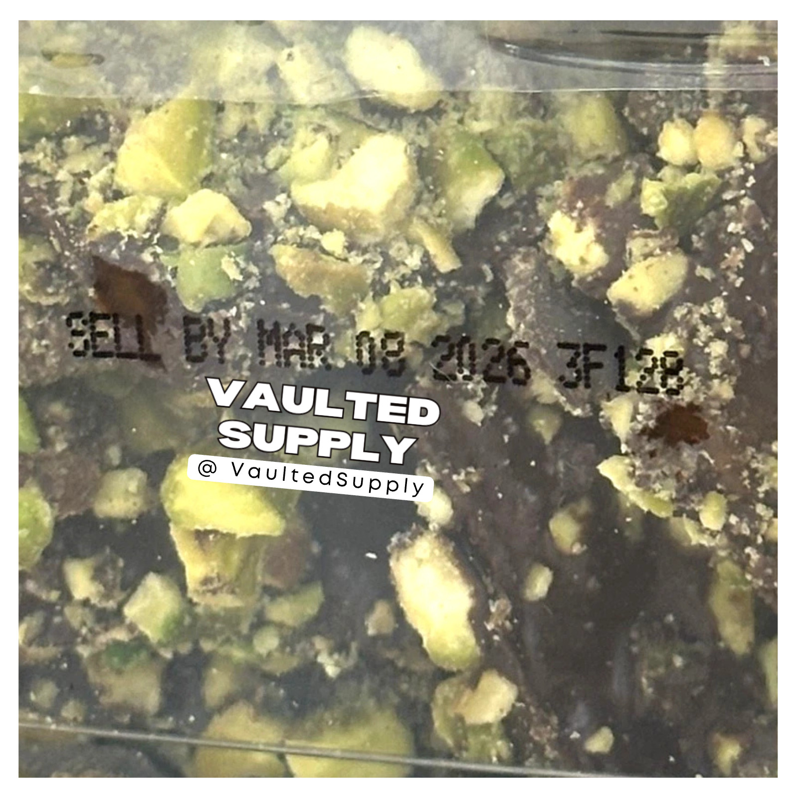 Trader Joe&rsquo;s Dark Chocolate Roasted Pistachio Toffee 4 Pack 7.5oz Fresh Exp 1026