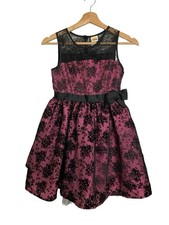 Harajuku Mini Target Whimsygoth Black Lace Dress Girls 14/16 Retro Tulle Party