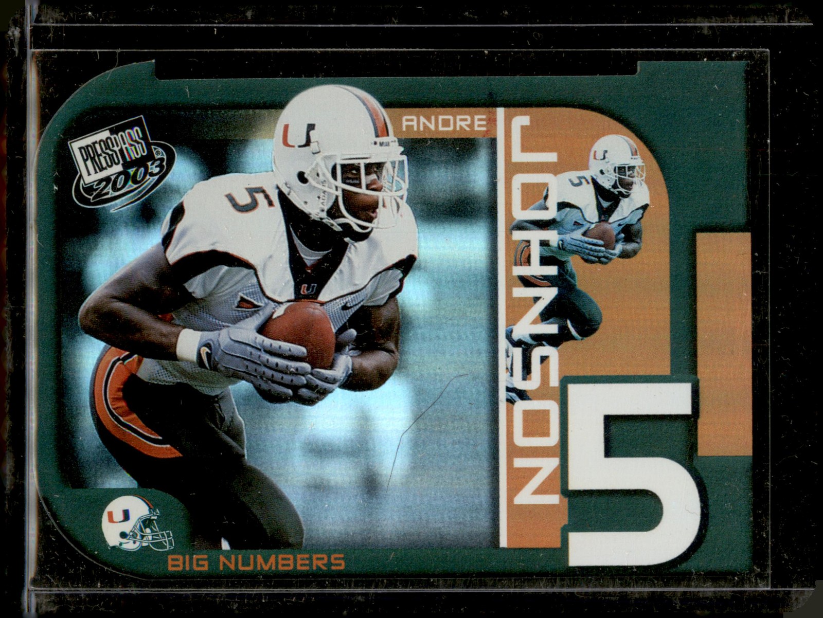 2003 Press Pass #BN13 Andre Johnson Big Numbers