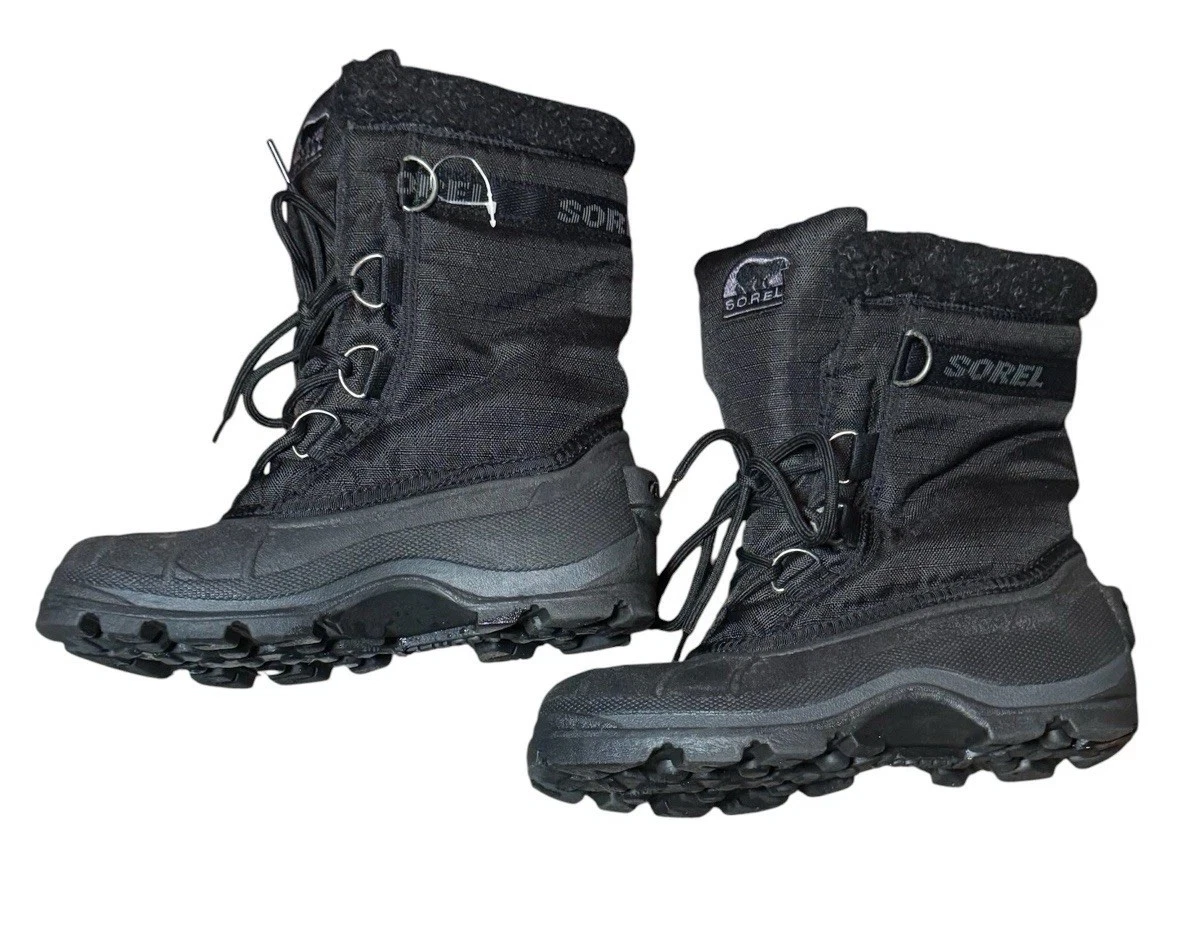 Sorel Cumberland Black Waterproof Insulated Snow Boots Women’s Size 7 Outdoor
