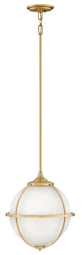 Hinkley Lighting 4744 Nickel Odeon 3-Light 15"W Pendant - Picture 2 of 9